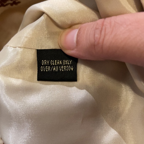 Dana Buchman S 12 Women’s Cream Embroidered Pants - Picture 7 of 12